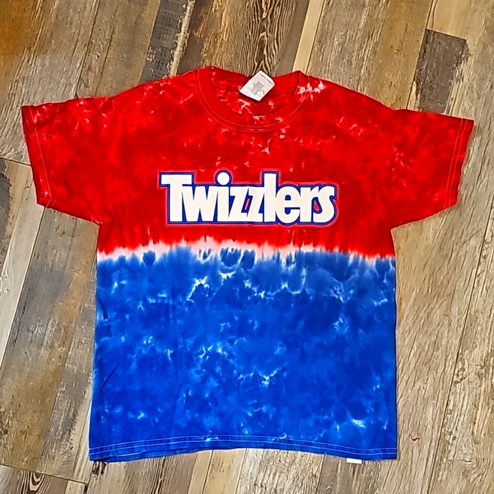 Hershey Twizzlers Red White Blue T Shirt Youth Size Small